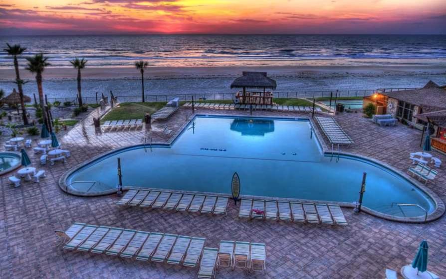 Daytona Beach Hawaiian Inn Daytona Beach Shores Eksteriør billede